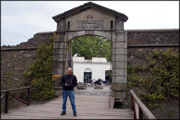 Portal, durante uma época, única entrada de Colonia del Sacramento