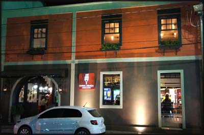 Fachada do Restaurante Divina Armida