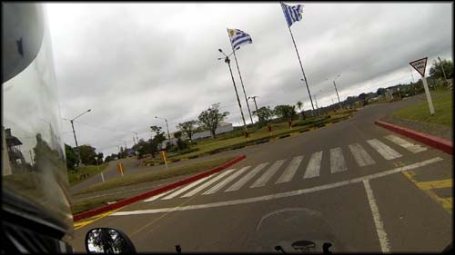 Oficialmente rodando em terras estrangeiras, procurando a Ruta 5