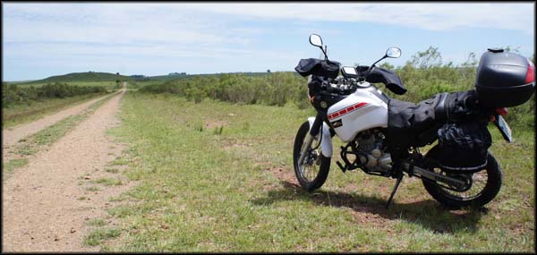 Estradinha de chão interminável. Quase certeza sairia na Ruta 5 de novo