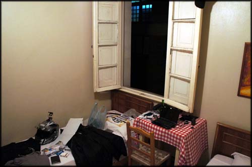 Quarto do Hotel Primavera, muito bom, preço justo em comparação aos demais.