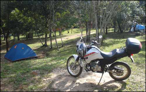 Acampamento estabelecido