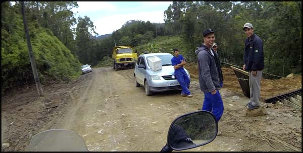 Os caras rindo quando eu falei que não tinha como hehehe