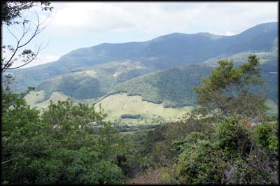 No mesmo mirante do dia anterior, parecia que as nuvens dariam uma trégua...