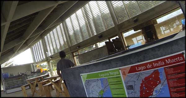 A área administrativa do parque, bem bacana