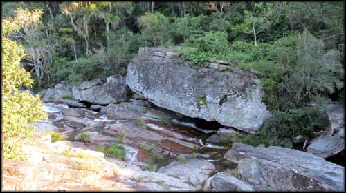 Cachoeira Shangri-lá em São Thomé das Letras MG