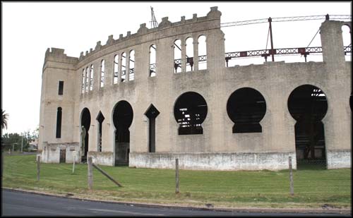 A Plaza de Toros em Colonia del Sacramento